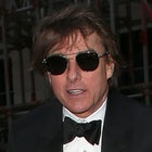 Tom Cruise seen attending Victoria Beckham's 50th birthday party at Oswald’s on April 20, 2024 in London, England.