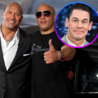 Dwayne Johnson, Vin Diesel, and John Cena