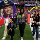 Beyonce, Rumi Carter, Jay Z, and Blue Ivy Carter