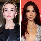 Chloe Fineman and Dua Lipa