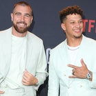 Travis Kelce and Patrick Mahomes