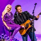 Gwen Stefani and Blake Shelton at the ACM Awards