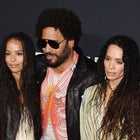 Zoe Kravitz, Lenny Kravitz and Lisa Bonet