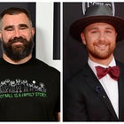 Jason Kelce and Jake Elliott