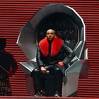 Don Omar performs onstage during his "Back To Reggaeton" tour at Gas South Arena on April 18, 2024 in Duluth, Georgia