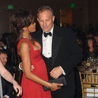 Whitney Houston and Kevin Costner
