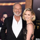 Kelsey Grammer (L) and Greer Grammer arrive at the Premiere Of Amazon Studios' 'The Last Tycoon' at the Harmony Gold Preview House and Theater on July 27, 2017 in Hollywood, California.