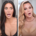 Kim Kardashian and Khloe Kardashian