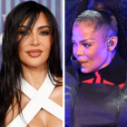 Kim Kardashian and Janet Jackson