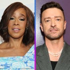 Gayle King and Justin Timberlake