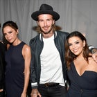 Victoria Beckham, David Beckham and Eva Longoria