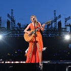 Taylor Swift on stage in Zurich, Switzerland
