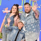 Bailee Ann, Jelly Roll and Noah Buddy DeFord attend the 2024 Nickelodeon's Kids' Choice Awards at Barker Hangar on July 13, 2024 in Santa Monica, California