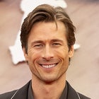 Glen Powell attends the "Twisters" European Premiere at Cineworld Leicester Square on July 08, 2024 in London, England.