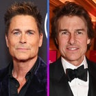 Rob Lowe and Tom Cruise