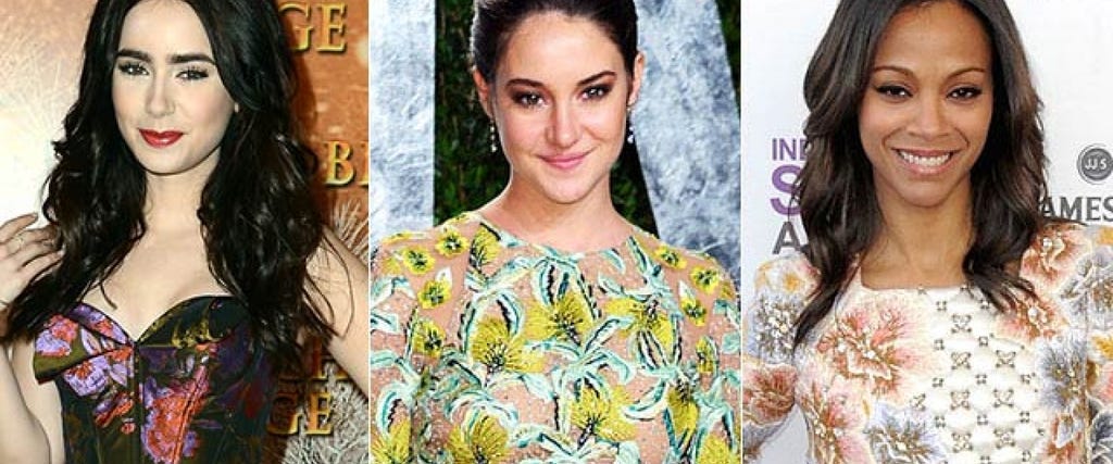 Celebs Bloom in Spring with Floral Fashions