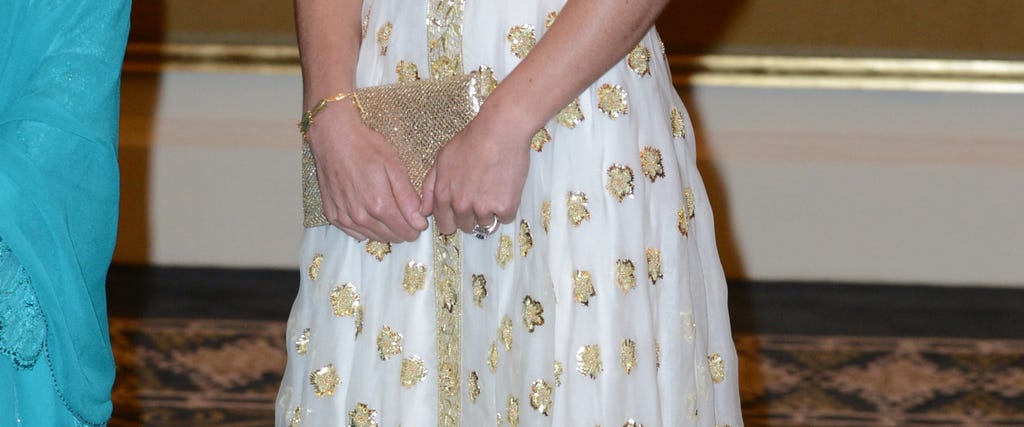 Kate Middleton in a Dress Fit for A Princess