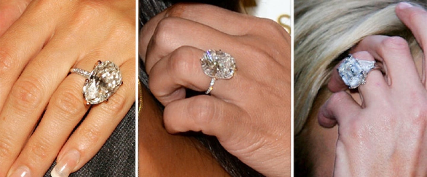The 9 Best Celebrity Engagement Rings Ever After