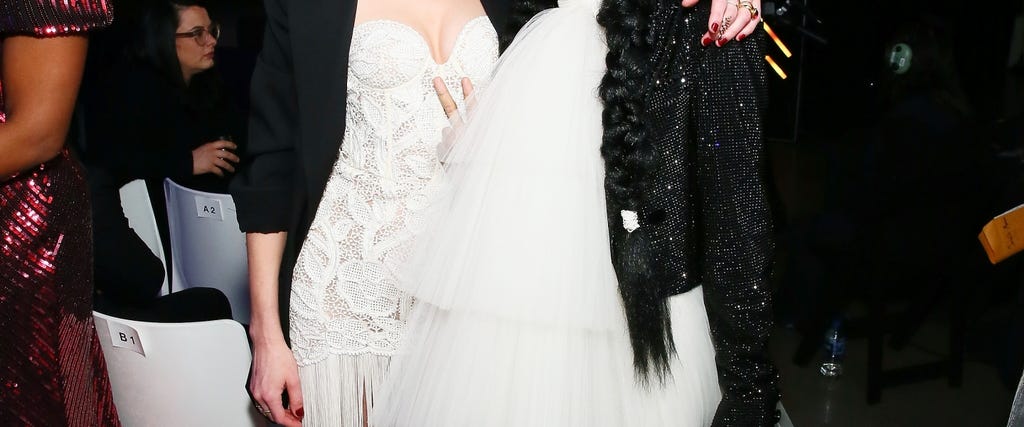 Amber Heard and Janelle Monae at Glamour Women of the year Awards