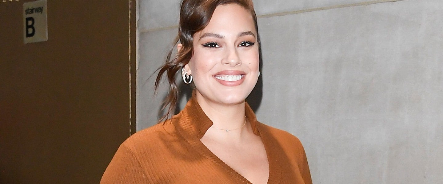 ashley graham at today show on 10/30