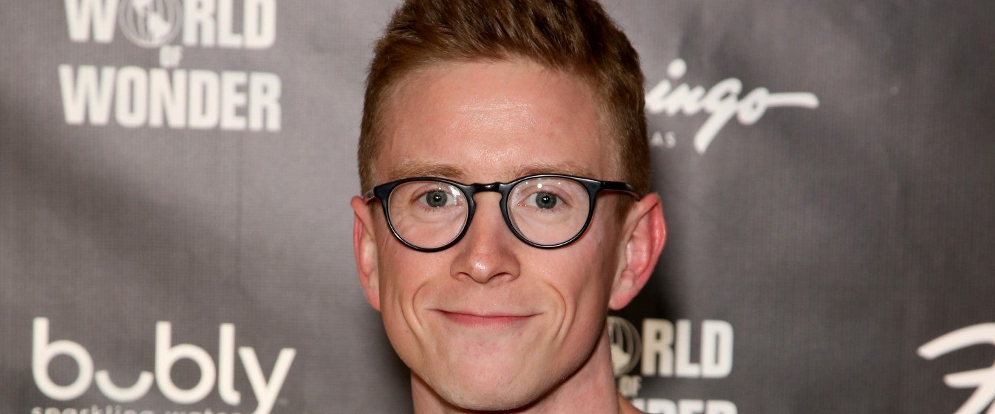 tyler oakley without glasses
