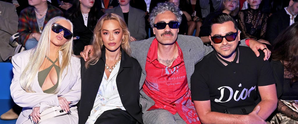 Christina Aguilera, Rita Ora, Taika Waititi and Dan Levy