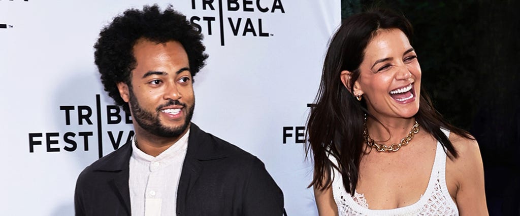 Bobby Wooten III and Katie Holmes