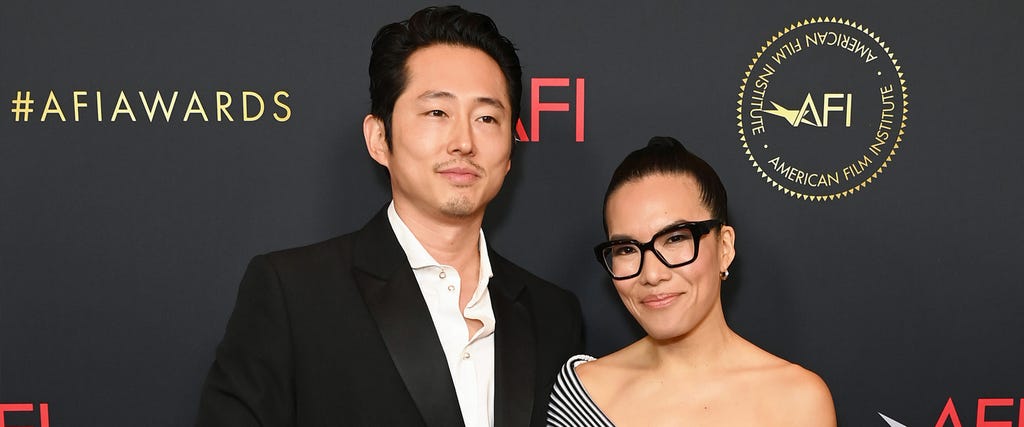 Steven Yeun and Ali Wong