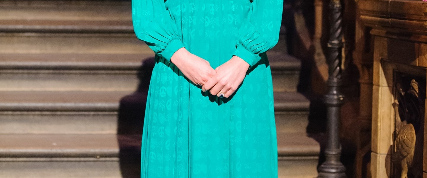 chinese dress ladies Kate Middleton Lilac Chiffon A-Line Long Celebrity Evening Prom Dress