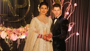 priyanka chopra red wedding dress Priyanka Chopra Red Wedding Gown Priyanka Chopra Wears Red Sabyasachi Lehenga For Hindu