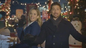 Daniel Lissing and Merritt Patterson Go Behind the Scenes of 'Catering Christmas' (Exclusive)
