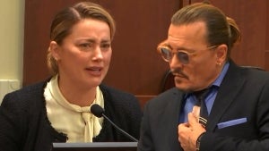 Johnny Depp Reacts in Court to Amber Heard's Tear-Filled Testimony