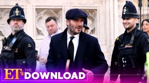David Beckham Waits Over 12 Hours to Pay His Respects to Queen Elizabeth | ET's The Download    