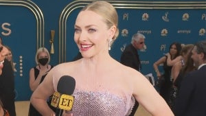 Emmys 2022: Amanda Seyfried Feels Like a Knight in Her Armored Armani Dress (Exclusive)