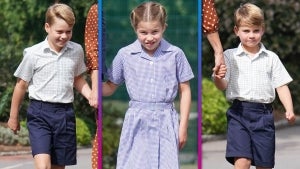Prince George, Princess Charlotte and Prince Louis Visit Their New School