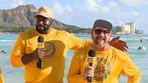 ‘Magnum P.I.’ Stars Zachary Knighton and Stephen Hill Go Canoeing (Exclusive)