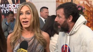 Jennifer Aniston Calls Out Adam Sandler Over Casual Look at ‘Murder Mystery 2’ Premiere (Exclusive)