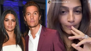 Matthew McConaughey's Wife Camila Alves Shares Footage From Scary Flight