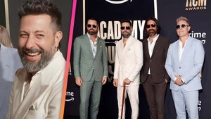 Old Dominion’s Matthew Ramsey Returns to Red Carpet With a Cane Following Accident (Exclusive)  