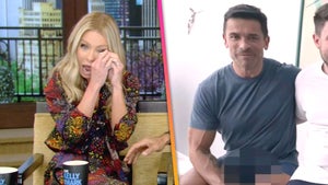 Kelly Ripa in Tears Laughing Over Mark Consuelos' Pixelated Crotch