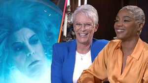 How Jamie Lee Curtis Filmed 'The Haunted Mansion' Inside a Crystal Ball as Madame Leota (Exclusive)