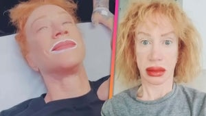 Kathy Griffin Documents Getting Lips Tattooed and Shares the Shocking