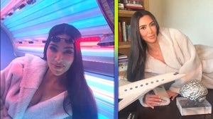 Inside Kim Kardashian's Over-the-Top Office: Tanning Bed, 3D Brain Model, Mannequin and More! 