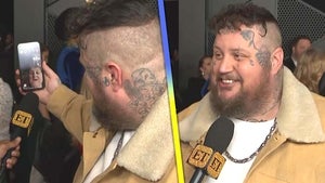 Watch Jelly Roll Facetime His Mom From the GRAMMYs Red Carpet (Exclusive)