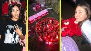 North West and Penelope Disick Throw Massive Valentine's Day Party