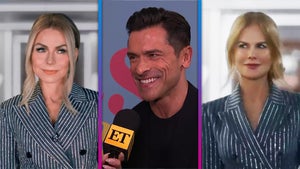 Mark Consuelos Reacts to Wife Kelly Ripa's Nicole Kidman Spoof During 'Live!' Oscars Coverage