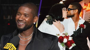 La famille d'Usher a été surprise par le mariage post-Super Bowl à Las Vegas (exclusif)