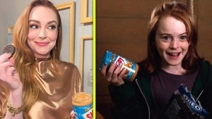 Lindsay Lohan Recreates Classic 'Parent Trap' Scene