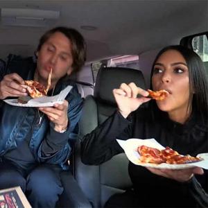 Kim Kardashian Enjoys Last Meal Before Diet