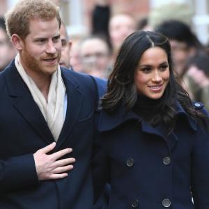 Prince Harry and Meghan Markle Attend First Official Royal Engagement Together 